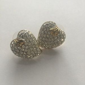Crystal Swarvorski Strawberry Shaped Pierce Earrings